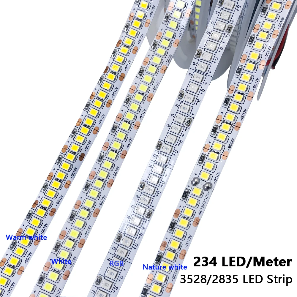 5 12 24 V Volt Led Strip Light RGB PC SMD Warm White Waterproof 5V 12V 24V Strip Light Strip TV Decoration|LED Strips| - AliExpress