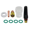 TIG Stubby Gas Lens Collet Body 17GL332 12 13/16inch TIG Gas Lens Insulator for SR WP 17 18 26 TIG Welding Torch 9Pcs Retail 1