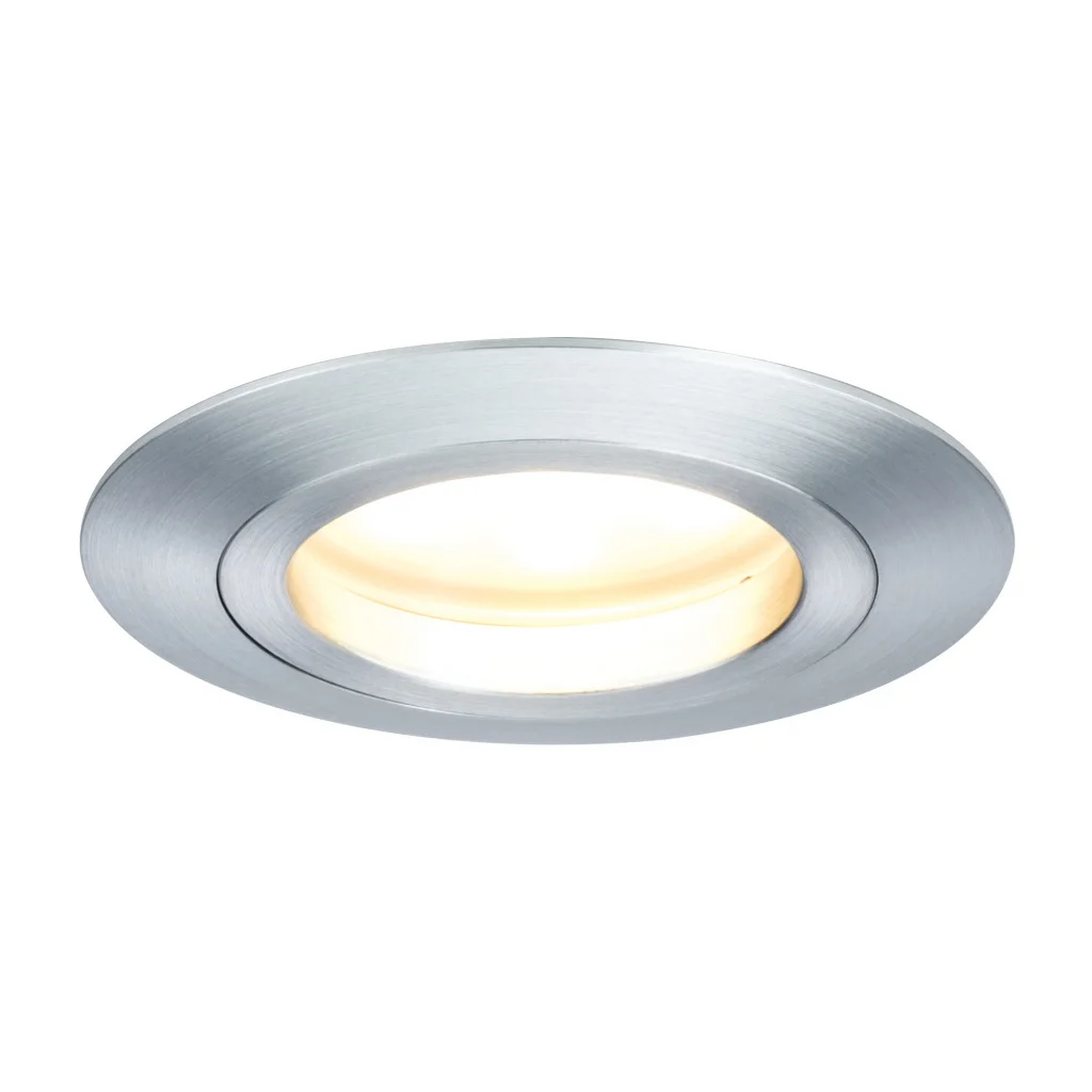 93967 EBL Set Coin LED dim ru st 1x7W Alu-ged