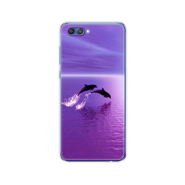 case for huawei honor V10 VIEW 10 soft tpu back phone cover for huawei honor 10 VIEW 10 Etui protective printing coque
