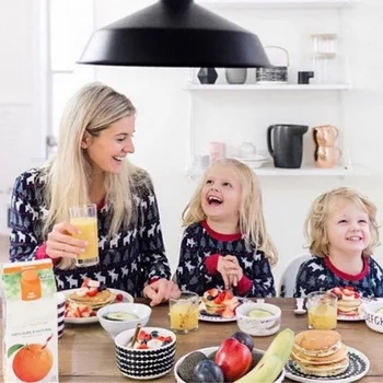 

Christmas Pajamas Family Matching Clothes Set Deer Pattern Tops Pants Daddy Mommy And Daughter For Family Look Outfits