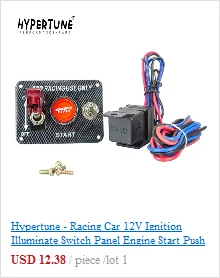 Hypertune-Racing Автомобильная электроника один переключатель комплект панель Кнопка запуска двигателя тумблер аксессуар HT-QT312