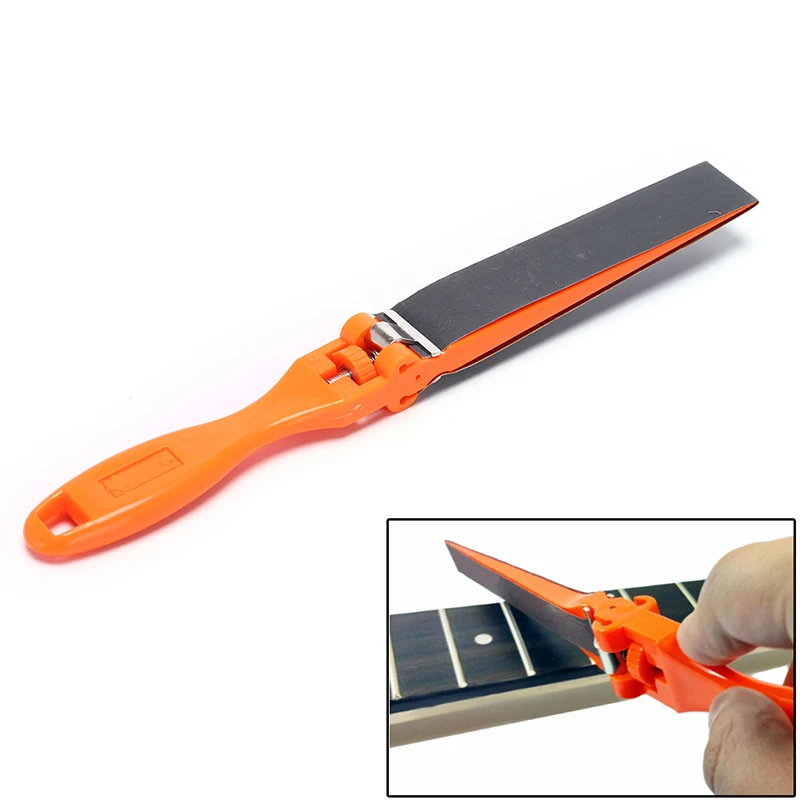 Guitar Fret Level Crowning Sanding Stick File Dual Cutting Edge Luthier Tool For Musical Parts Accessories | Спорт и развлечения