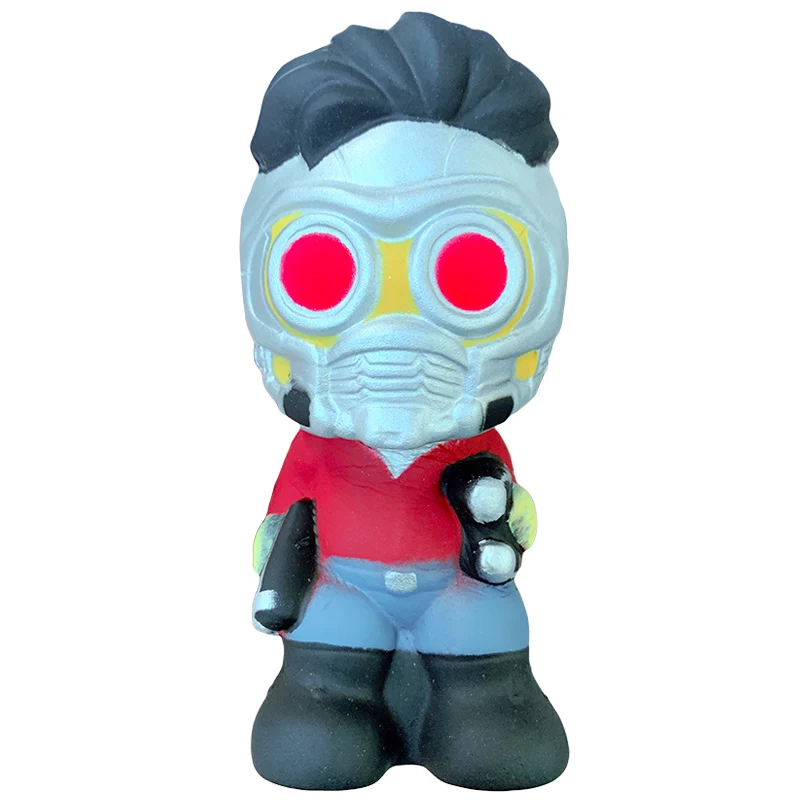 discount Kawaii Marvel Star-Lord Squishy Slow Rising Cartoon Doll Soft Squeeze Toy Stress Relief Creative Fu
