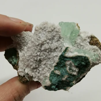 

2020 Hot Stone gift-#XT638-48g AAA+++ Unque Special High Quality Green Fluorite Specimen Reiki feng shui Crafts