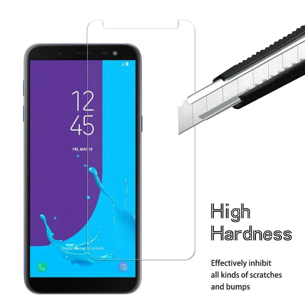 2 шт Защитное стекло для samsung Galaxy J3 J4 J6 J7 J8 Plus закаленное стекло для J2 J5 J7 Prime защита экрана