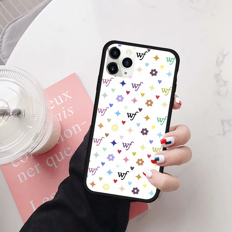 New Monogram Designs Phone Case Cover for IPhone 7 8 Plus X Xs 11 Pro Max XR 6s Plus Silicone TPU Phone Cover