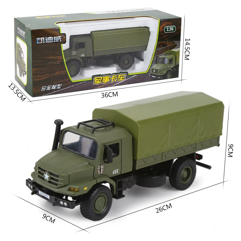 Cadeve детская игрушечная машинка из сплава, модель военного грузовика, модель внедорожника, коллекция грузовых автомобилей, украшение для стола