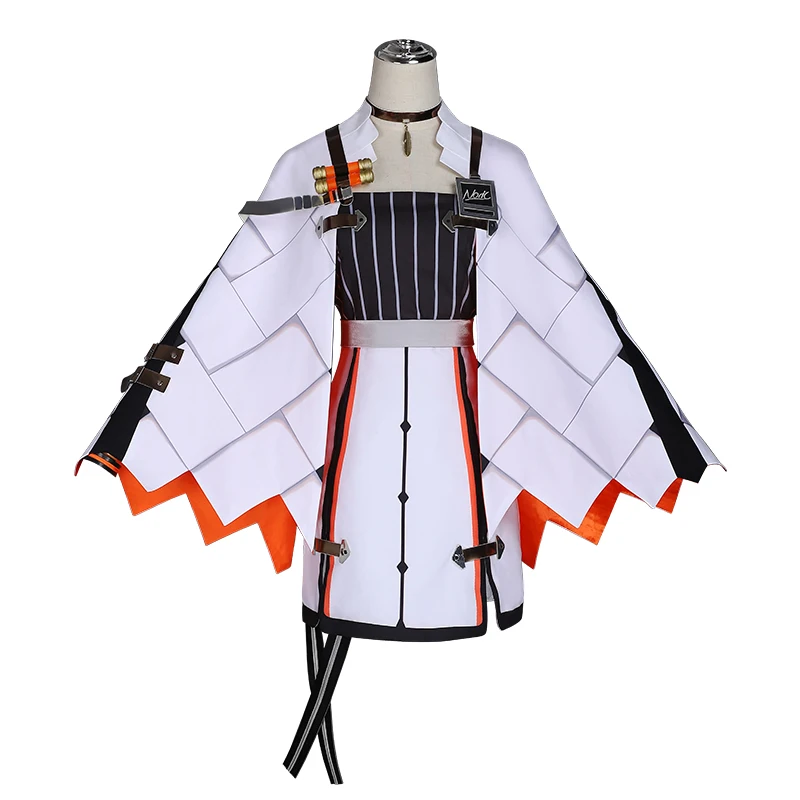 color as the piture Популярная игра Arknights Ifrit, маскарадные костюмы, Боевая форма Чармандера, платье для ролевых игр, одежда высокого класса, производство - Color: color as the piture