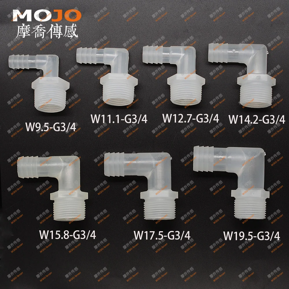 

2020 Free shipping MJ-W11.1-G3/4 10 pieces Elbow male thread nipple connector