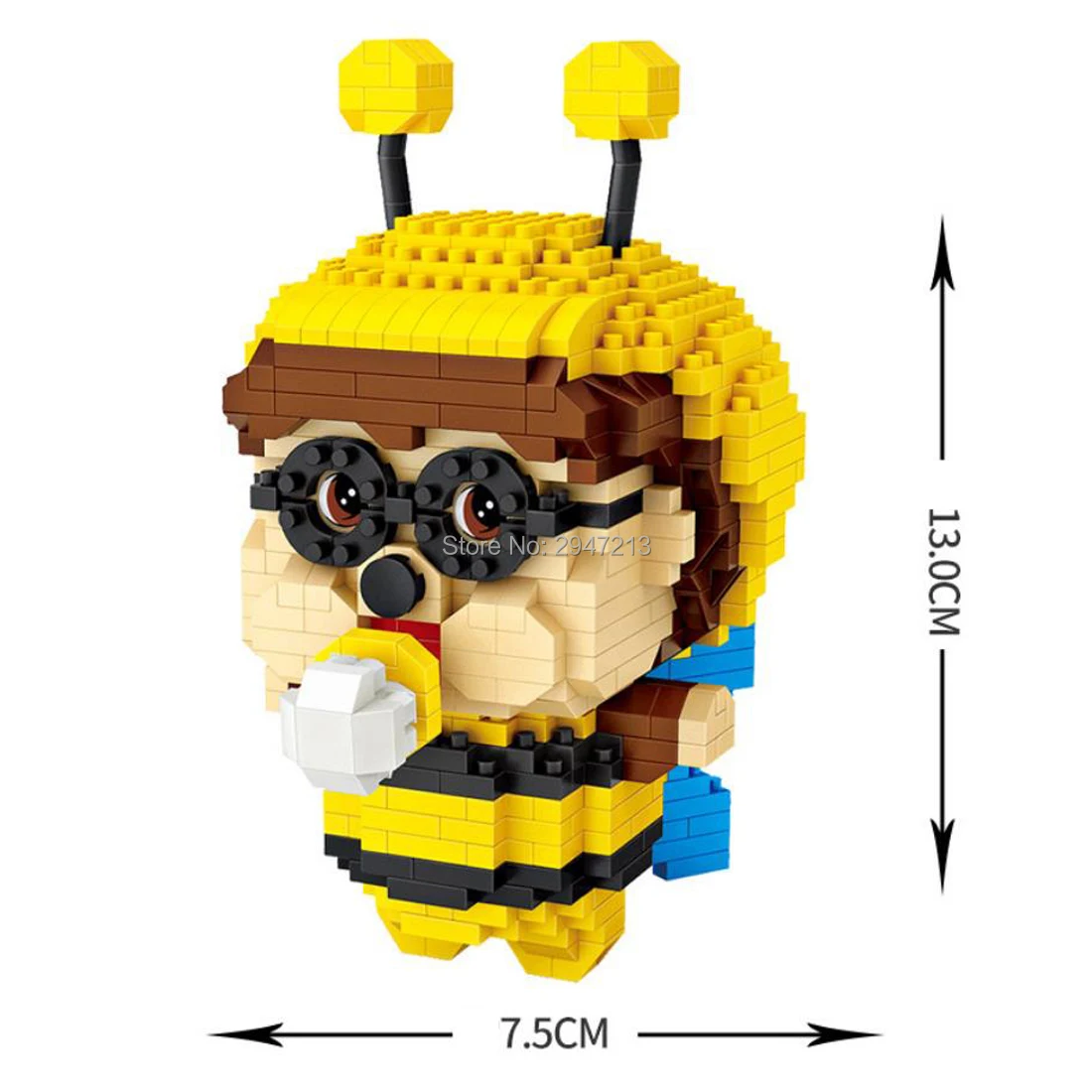 

hot LegoINGlys creators classic cartoon Image CHICHI bee model mini micro diamond Building block nano bricks toys for child gift