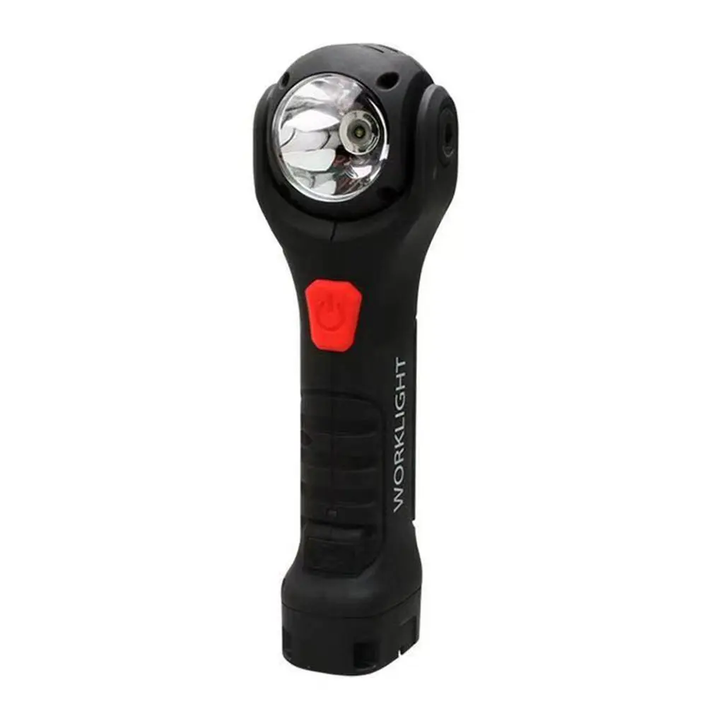 

Rechargeable Emergency Light Car Inspection Light Camping Light Hand-held Work Light Rotatable Lamp Head With Magnet Flashlight