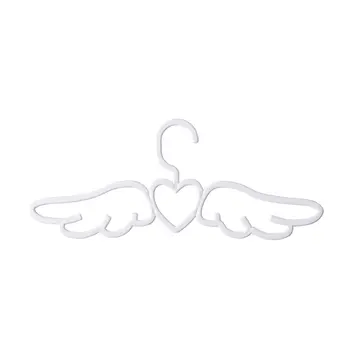

Household clothes rack Adult multifunctional love wings hanger beautiful angel clothes plastic hanger
