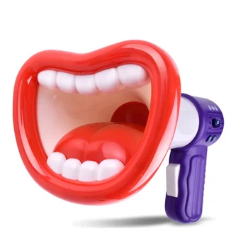 

NEW Kids Trumpet Recording Microphone Toys Voice Change Speaker Children Voice Changer Toy 1PC