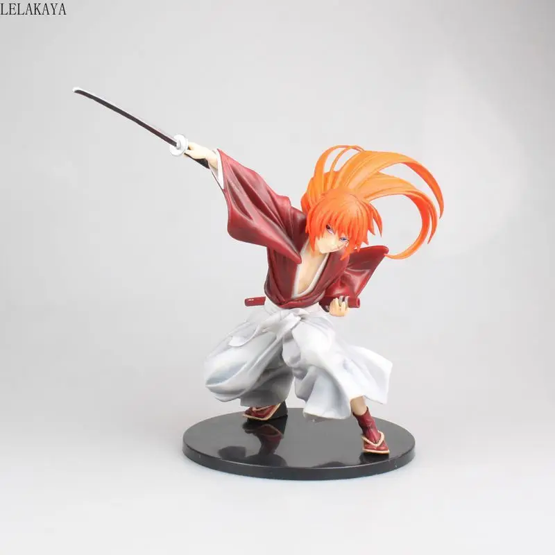18 см короткая футболка с героями из японского аниме rurounikenshin HIMURA Kenshin 1/7 весы
