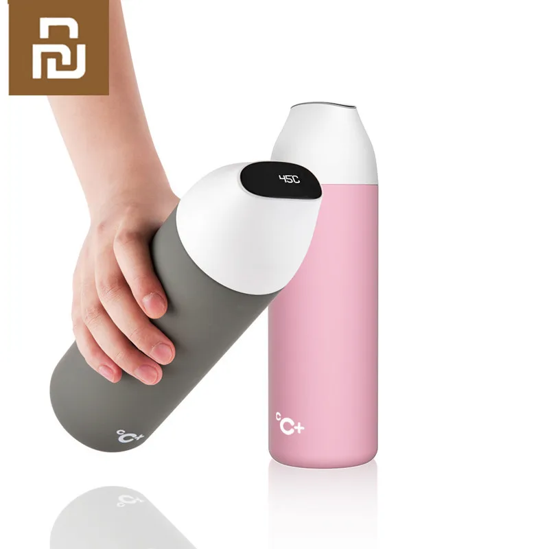 Чашка Youpin Kiss Fish вакуумная с OLED экраном и функцией поддержания температуры 525 мл|egg