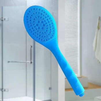 

Silicone Home Waterproof Massage Electric Tools Accessoris Handheld Bath Brush Universal Cleaning Wash Portable Shower Nozzle