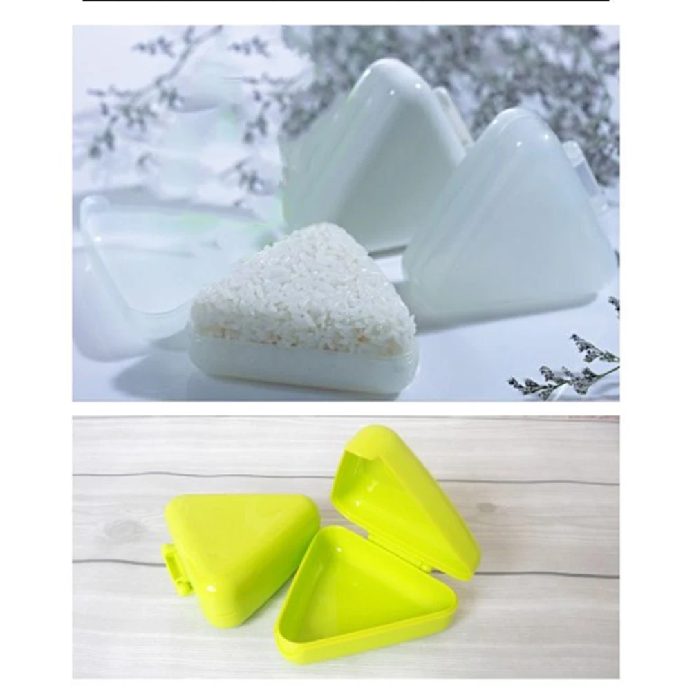 DIY большой треугольник рисовый шар коробка суши блюдо нори Фаршированная ловушка форма для рисовых шариков суши плесень рисовый онигири мяч бенто пресс производитель Mol