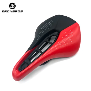 

Hollow Mountain Bicycle Saddle race Road MTB Bike Saddle Triathlon Tri TT racing Cycling Saddle steel rail Cushion PU Soft Seat