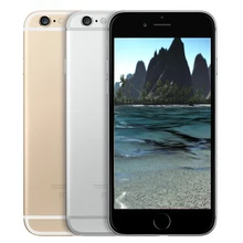 Б/у Apple Iphone 6 PLUS 6p двухъядерный смартфон 16 Гб/64 Гб/128 ГБ rom отпечаток пальца 4G LTE wifi gps 5," смартфон