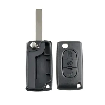 

3 Buttons Folding Remote Control Key Case Cover For Citroen C2 C3 C5 C5 C8 Xsara Picasso Car Key Hu83 Blade Ce0523 No Logo