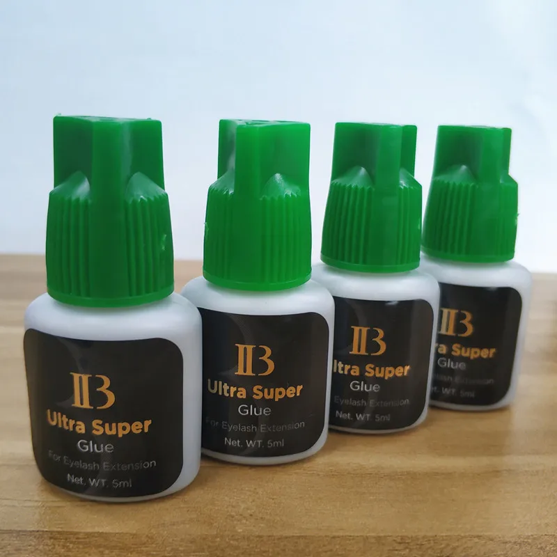 Free Shipping i-beauty 1 bottle IB Ultra super Glue Individual fast drying eyelash extensions glue green cap 5ml/bottle