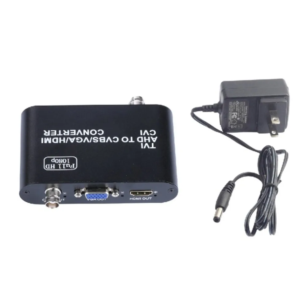 

TVI/CVI/AHD to HDMI Converter AHD to HDMI/VGA/BNC Converter