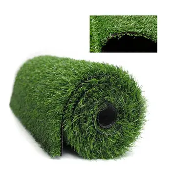

1.5cm Thickness Artificial Lawn Carpet Fake Turf Grass Mat Landscape Pad DIY Craft Outdoor Garden Floor Decor