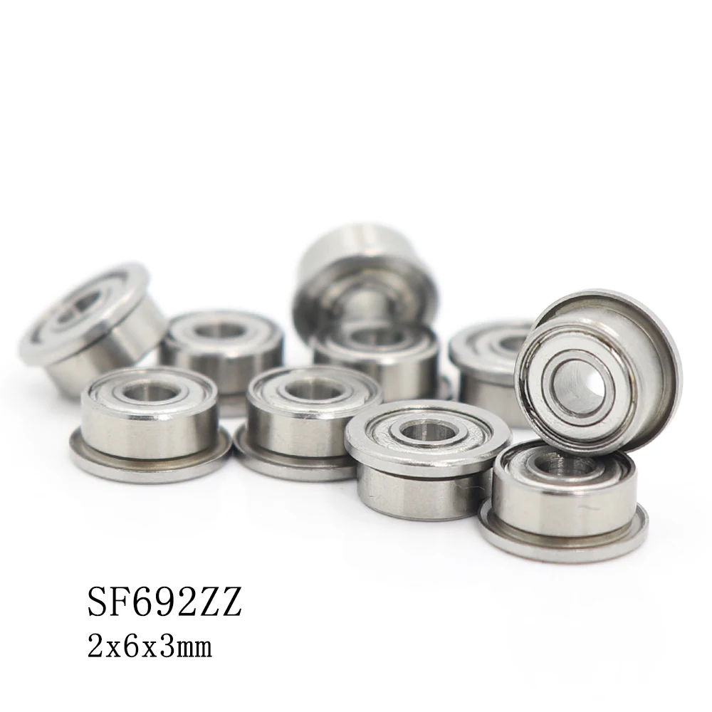 SF692ZZ Bearing ABEC-1 5PCS 2*6*3 mm Miniature Stainless Steel Ball Bearings S DDRF-620ZZ F692ZZ | Обустройство дома