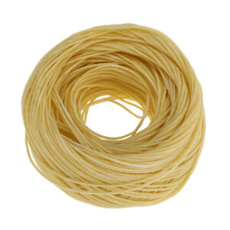 

1 Roll Candle Wick Hemp Core Pure Bee Wax Candle Making DIY Oil Lamp 2 Colors UK