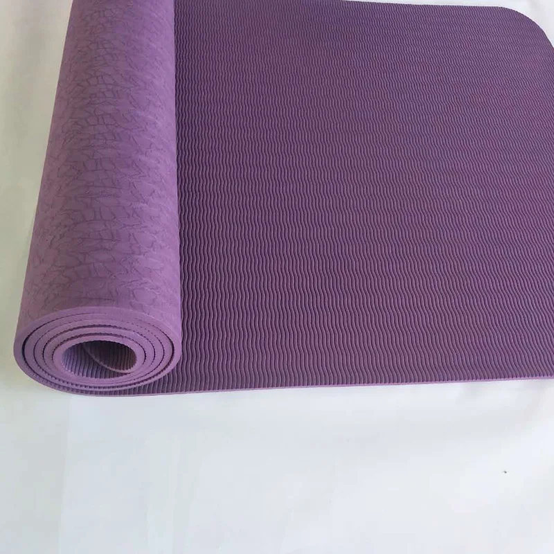 6Mm Tpe Non-Slip Yoga Mat Suitable For Fitness Tasteless Sports Mat Yoga Bag Yoga Belt