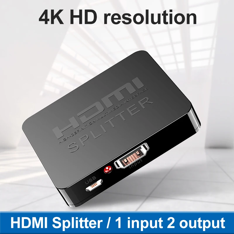 HDCP 4K 3D сплиттер Full HD 1080p видео переключатель 1X2|KVM-переключатели| |