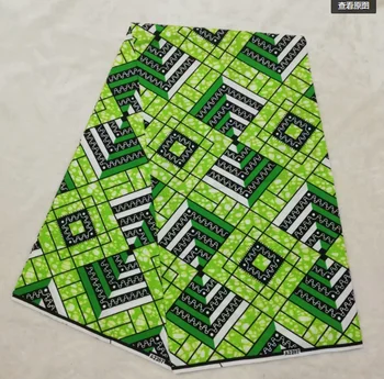 

2020 Latest 100% Cotton African Fabric Wax Nigeria Style Real Ghana Wax real African Wax Women dress