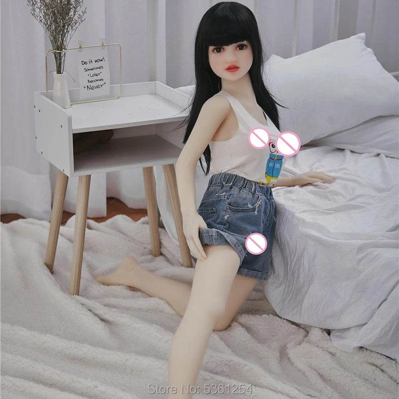 JND14-132cm Full TPE Silicone Love Dolls Sex Toy Real Masturbation Pussy Anal Oral Flexible Skeleton Sexdolls For Adult