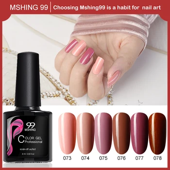 

Mshing99 Gel Polish Set All For Manicure Semi Permanent Vernis top coat UV LED Gel Varnish Soak Off Nail Art Gel Nail Polish