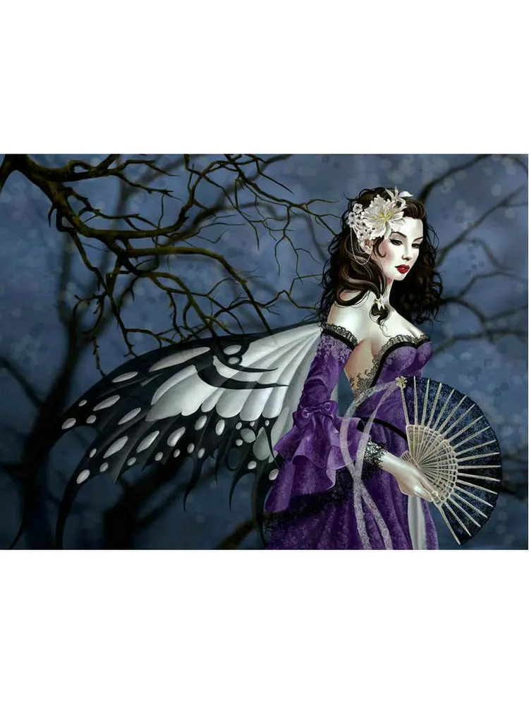 DIY-Diamond-Painting-Court-Beauty-Fairy-3D-Diamond-Embroidery-Cross-Stitch-icon-Home-Decor-full-square