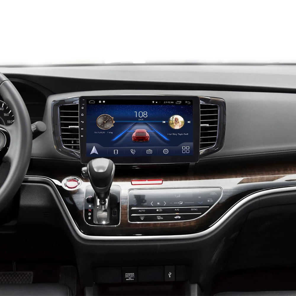 4G Lte Android 9,0 мультимедийная навигационная система для HONDA Odyssey- лет автомобильный dvd-плеер Подушка монитор подголовник радио