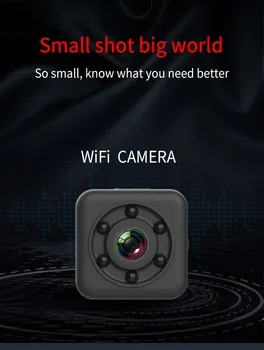 

SQ29 Wifi Mini Camera Waterproof FULL HD 1080P Micro Camera Night Vision MicroSD / TF Shell Sensor Recorder Camcorder