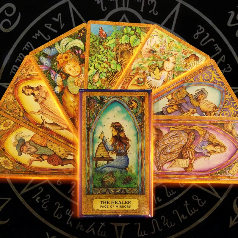 Mystery Minority Tarot Hot Sale Popular Oracle Card Full English Version Gothic Font Tarots Deck Board Playing Game Gift | Спорт и