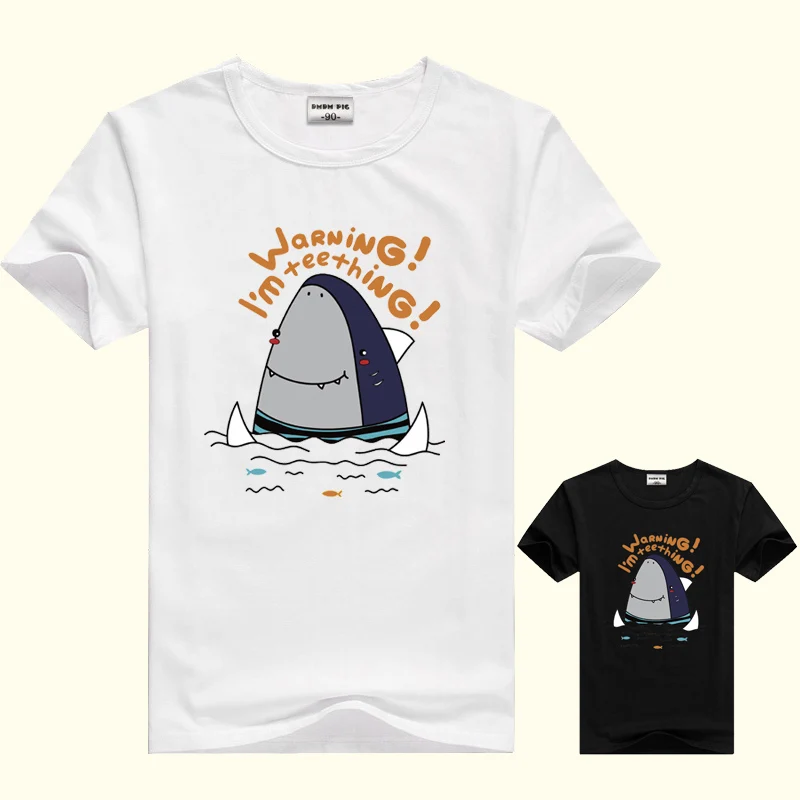  DMDM PIG Kids Girl T Shirt Summer Baby Boy Tops Toddler Tees Clothes Children Clothing Shark T-shirts Short Sleeve Casual Wear 