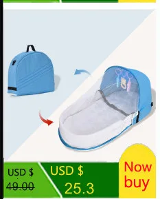 Portable Crib Mom Nurisng Bag Travel Mosquito Net Baby Bed Sun Protection Foldable Breathable Infant Sleeping Basket