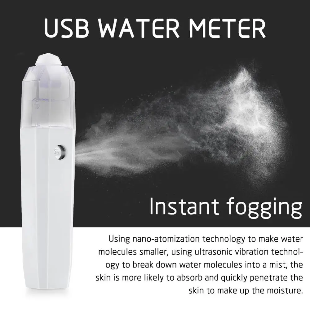 

Nano Ion Hydrating Instrument Facial Spray Deep Hydrating Locks Moisture Skin Moisturizing Beauty Equipment Skin Rejuvenation