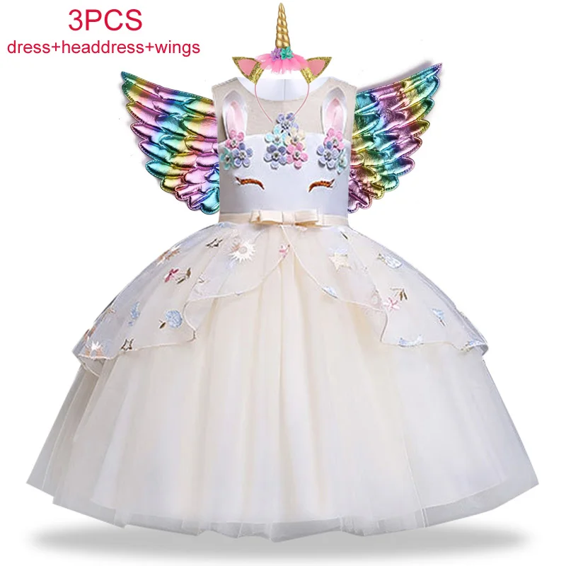 2019-Capretti-di-Estate-Dei-Vestiti-Per-Le-Ragazze-Vestito-Unicorno-di-Carnevale-Festa-di-Compleanno (1)