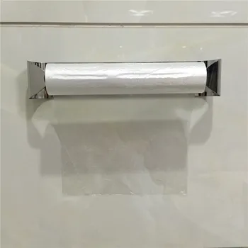 

Household stainless steel towel towel rack hook type hanging towel rack kitchen accessories behind cabinet door