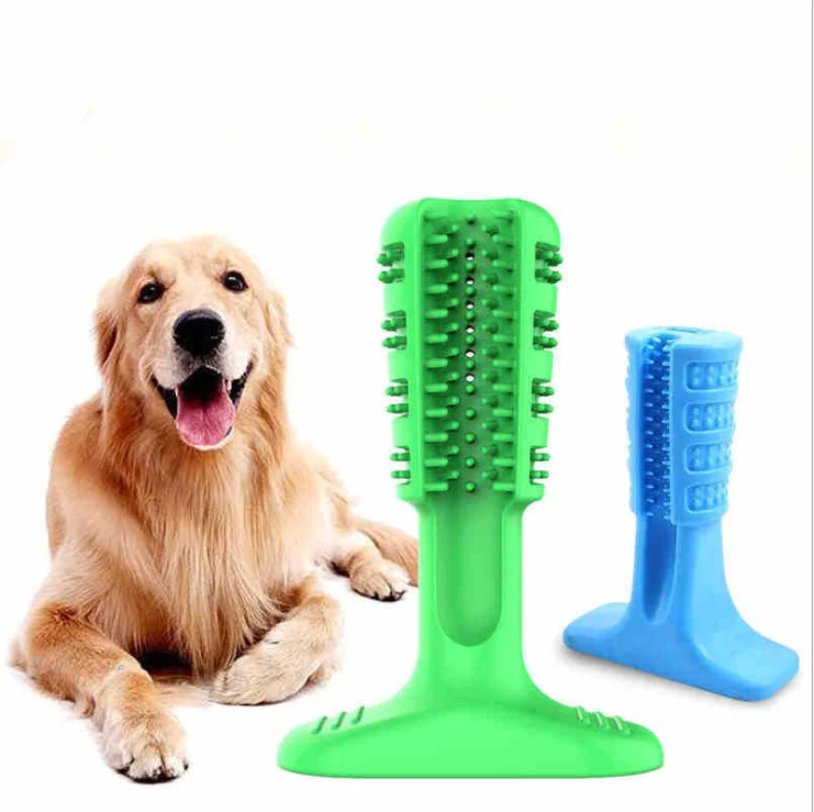 Dog Toy Dog Chew Toys Dog Toothbrush Pet Molar Tooth Cleaning Brushing Stick Doggy Puppy Dental Care Dog Pet Supplies