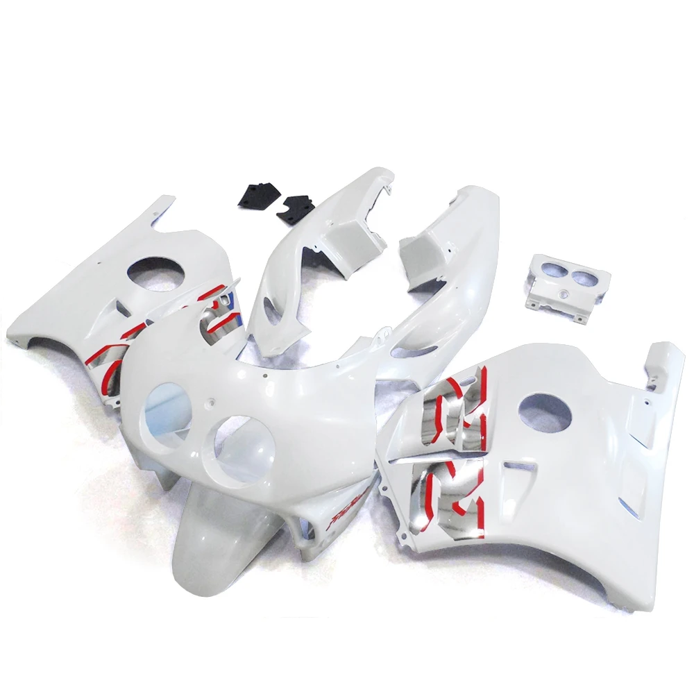 ABS впрыск красный, Белый Полный Обтекатель для Honda 1990 91 92 93 1994 CBR250RR MC22 1990 1991 1992 1993 1994 мотоцикл кузов комплект