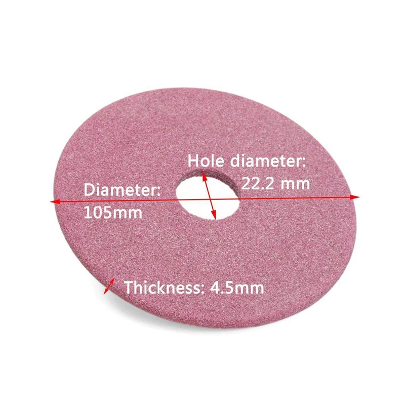 DWZ Grinding Wheel Disc 105x4.5mm For Chainsaw Sharpener Grinder 3/8" & 404 Chain