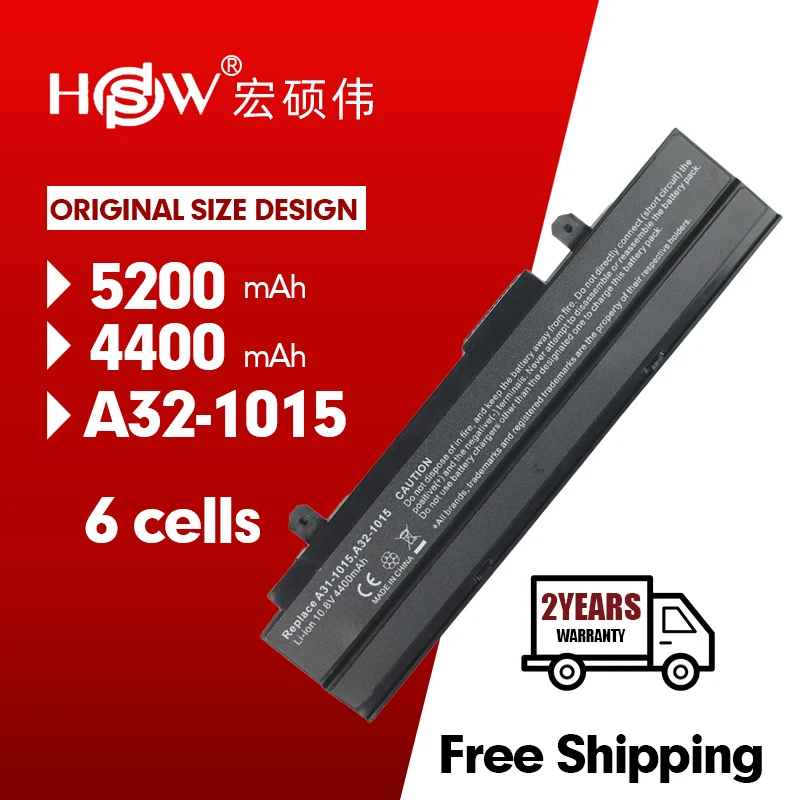 HSW Laptop battery For Asus Eee PC EEE 1215 1215b 1215N 1015b 1015 1015bx 1015px 1015p A31-015 A32-1015 AL31-1015 | Компьютеры и офис