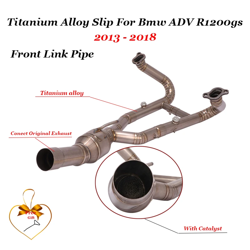 For bmw r1200gs adv r1200r r1200rs r1200rt Motorcycle exhaust pipe