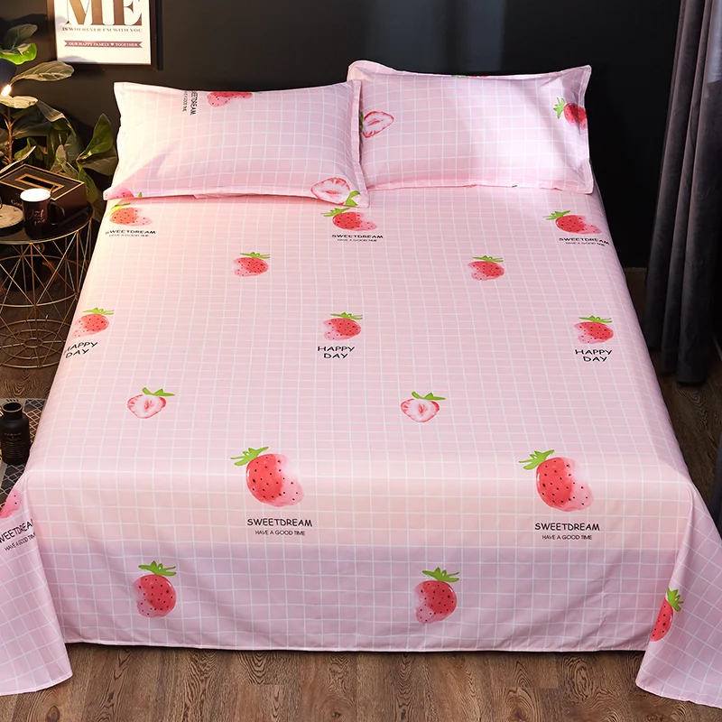 

Classic Bedding Luxury Bed Covers 1pcs Anti-slip and Dust-proof Linens Comfortable Breathable Single Queen King Bed Sheet Size